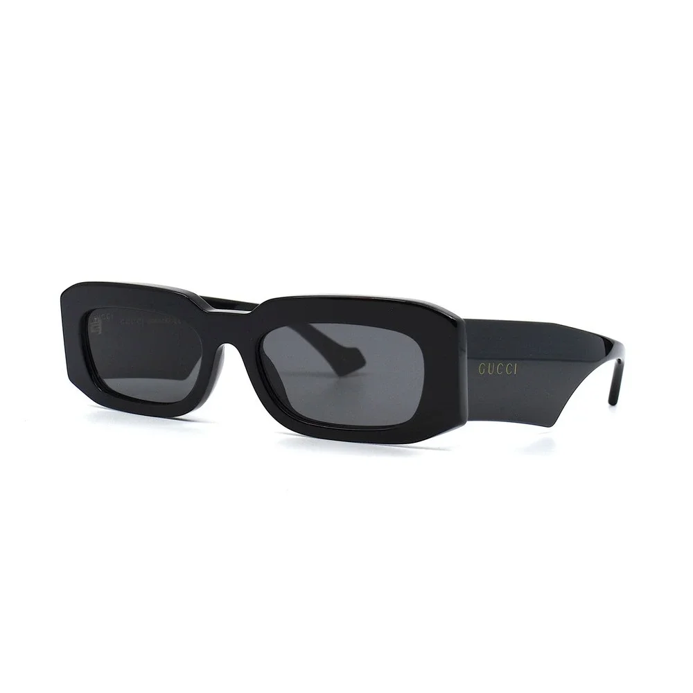 Gucci GG1426S Black Grey Sunglasses Unisex Authentic Italy New w/ Case